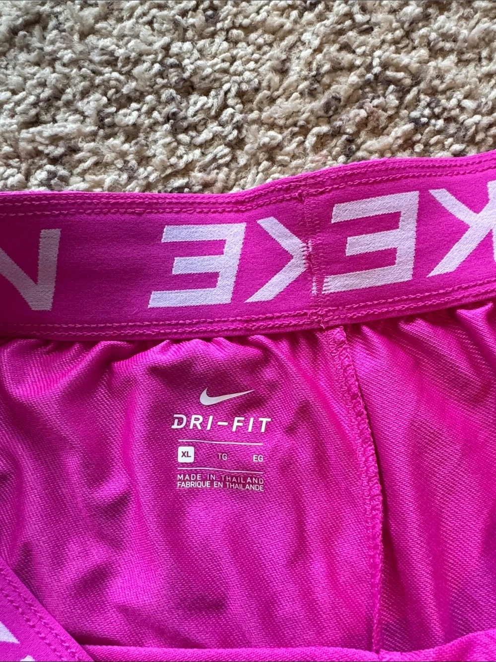 Nike Women's Athletic Shorts Hot Pink